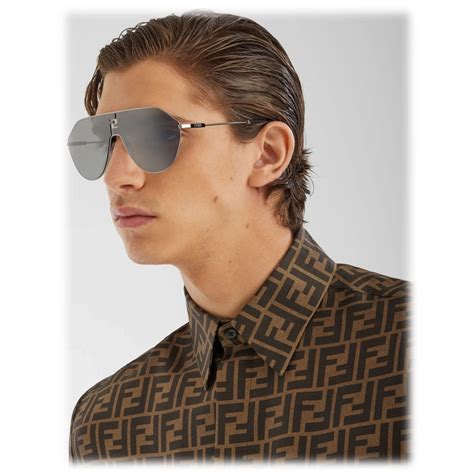 fendi ffm0030s|Fendi Sunglasses FFM0030S 06LB Ruthenium Grey Mirrored .